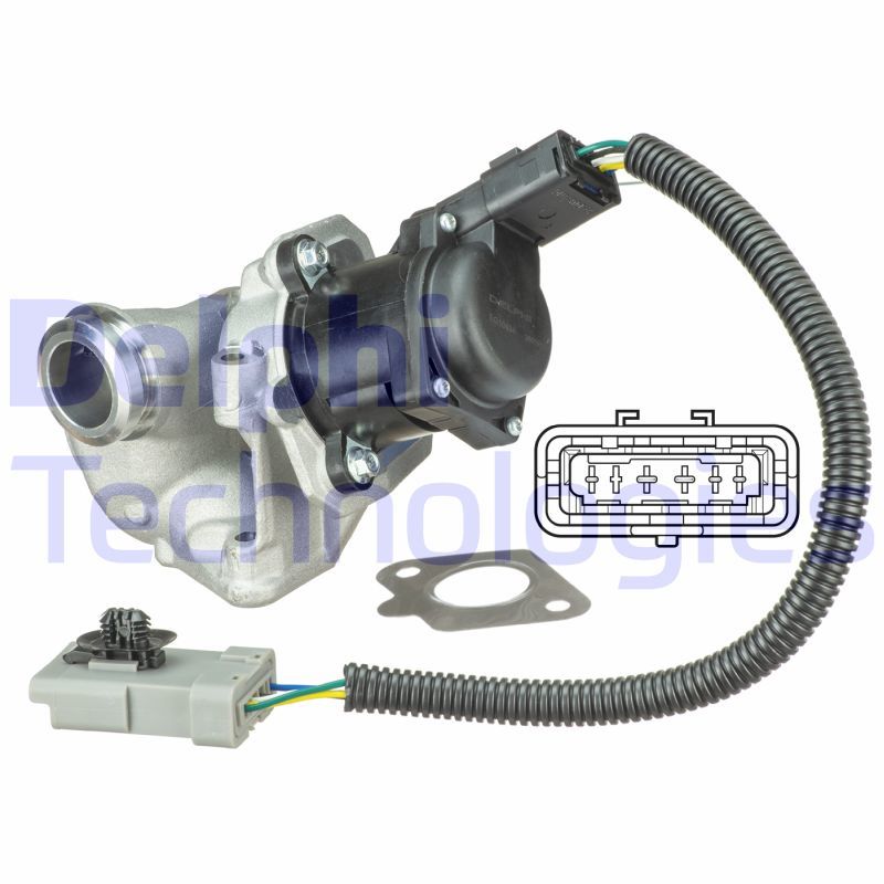 Ford Focus 2004-2013 Arası 1.6 TDCi Delphi Marka EGR Valfi