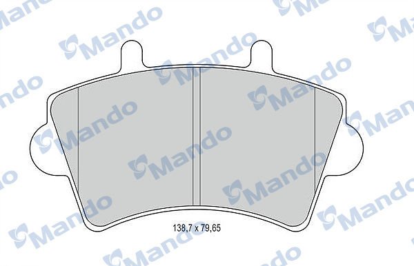 Opel Movano 1998-2003 Arası 2.5 D, 2.8 DTI Mando Marka Ön Balata