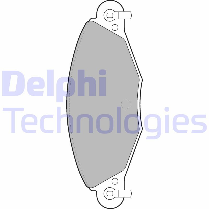 Citroen C5 2001-2008 Arası 2.0 HDi Delphi Marka Ön Balata Fişli