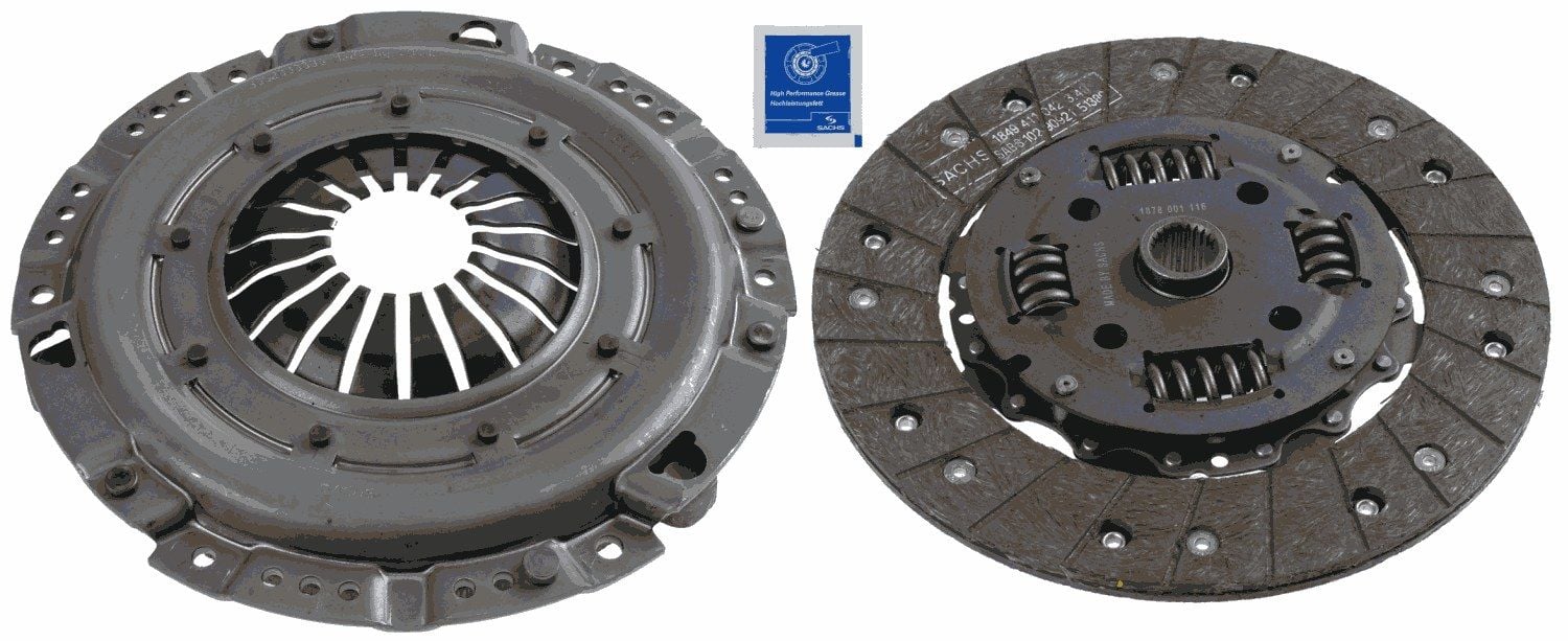 Opel Vectra 1995-2004 Arası 2.0 DTI 16V, 2.0 DI 16V Sachs Marka Debriyaj Seti