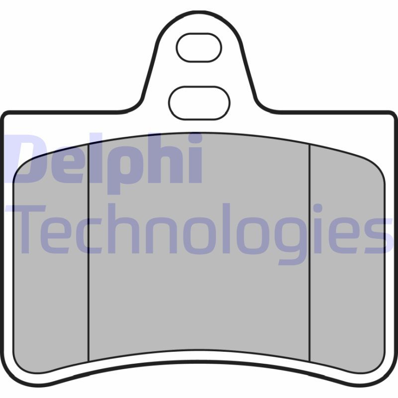 Citroen C5 2001-2005 Arası 3.0 V6 Delphi Marka Arka Balata