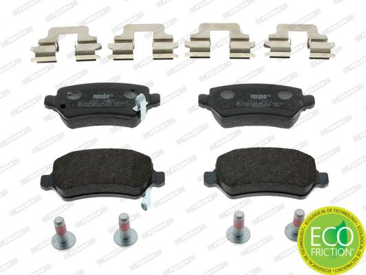 Opel Meriva 2003-2010 Arası 1.4 16V Twinport LPG Ferodo Marka Arka Balata