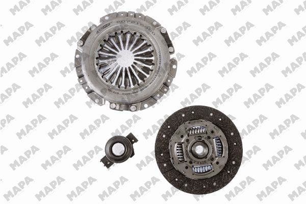 Fiat Doblo 2000-2005 Arası 1.3 JTD 16V Multijet, 1.3 D Multijet, 1.3 JTD Mapa Marka Debriyaj Seti