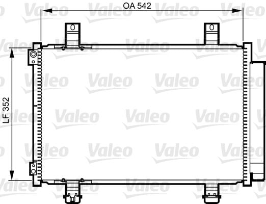 Opel Agila 2008-2014 Arası 1.2, 1.0, 1.0 LPG, 1.2 LPG Valeo Marka Klima Radyatörü