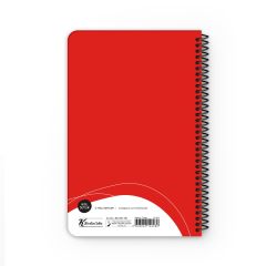 Keskin Color Hisli Şeyler Serisi Haftalık Ajanda, Kırmızı Karton Kapak, 72 Yaprak, (13x19,5 cm), Sevinçten Uçuyorum