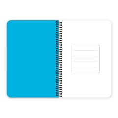Keskin Color Hisli Şeyler Serisi Haftalık Ajanda, Mavi Karton Kapak, 72 Yaprak, (13x19,5 cm), Gidelim Buralardan