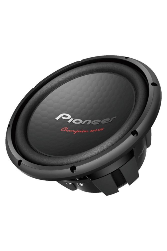Subwoofer Bas Çift Bobin 2021 Model Gerçek Champion Series Ts-w312d4 1600 Watt 30 Cm