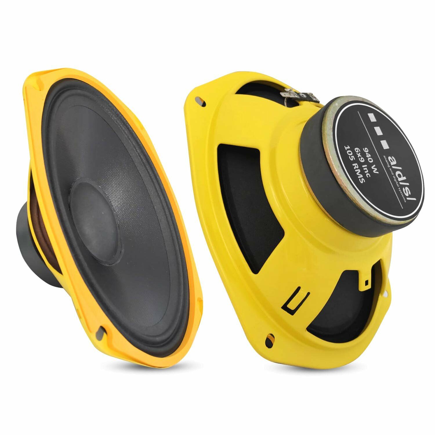 ADS AD-69 Oto Midrange Oval 6X9 İnç 940 Watt Kapaklı 2 Adet