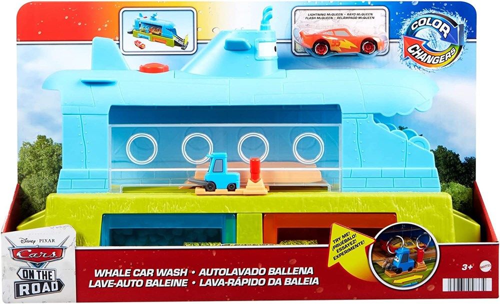 Disney ve Pixar Araba Yıkama Oyun Seti: Renk Değiştiren Araç HGV70