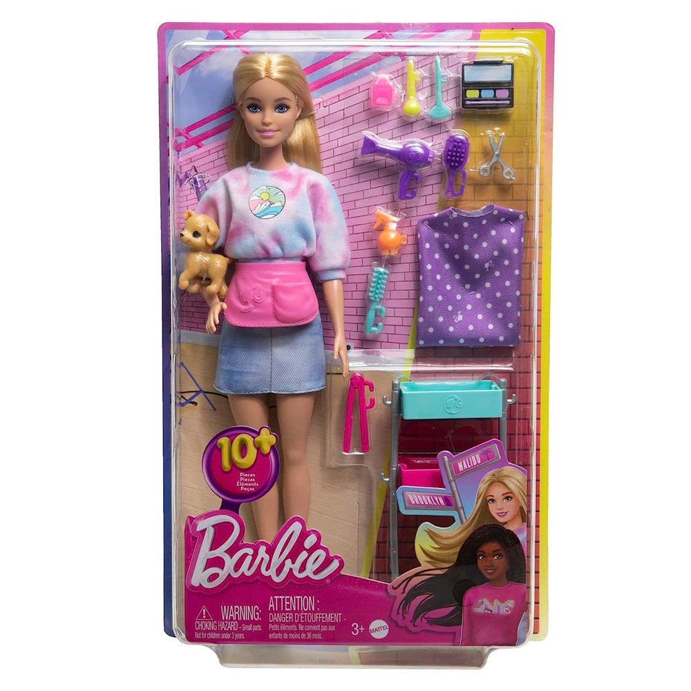 Barbie Stilist Bebekler Oyun Setleri HNK95
