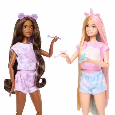 Barbie Cutie Reveal Pijama Partisi Oyun Seti HRY15