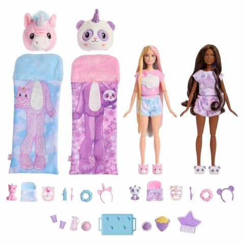 Barbie Cutie Reveal Pijama Partisi Oyun Seti HRY15