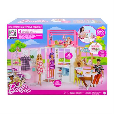 Barbie Portatif Evi HCD47