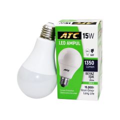 ATC LW-15W=90W E27 LED BEYAZ AMPUL*10X10