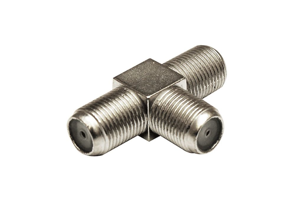 ULBAY ULB-003 ( 3LÜ T ) ( EF ARA ) ( 25PCS ) UYDU KONNEKTÖR BİRLEŞTİRİCİ*100