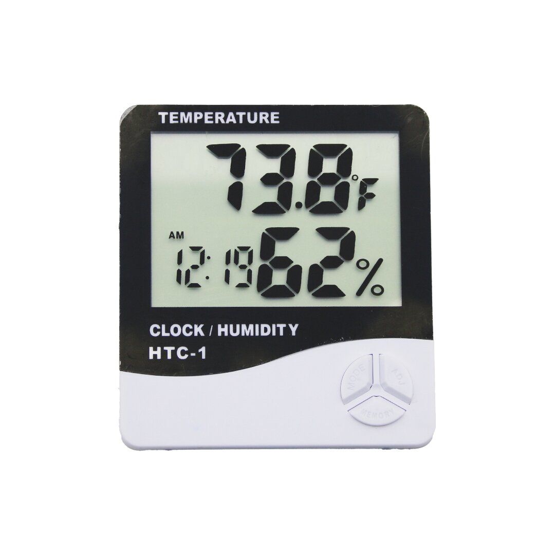 TEMPERATURE OPERATION MANUAL FOR ( HTC-1 ) DİJİTAL SAAT & SICAKLIK & NEM ÖLÇER*150