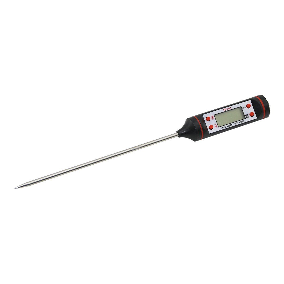 DİGİTAL THERMOMETER TP-101 DİJİTAL MUTFAK GIDA TERMOMETRESİ ÇUBUK ŞİŞ ( -50 °C & +300°C )*400