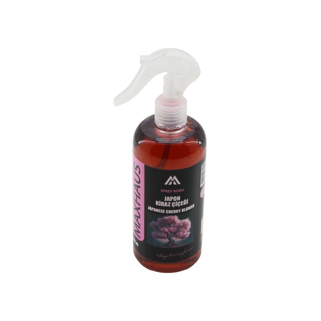 AUTO PROFF MAXHAUS ( JAPON KİRAZ ÇİÇEĞİ ) ORTAM ODA KOKUSU SPREY 400ML ( PLASTİK ŞİŞE )*12=K