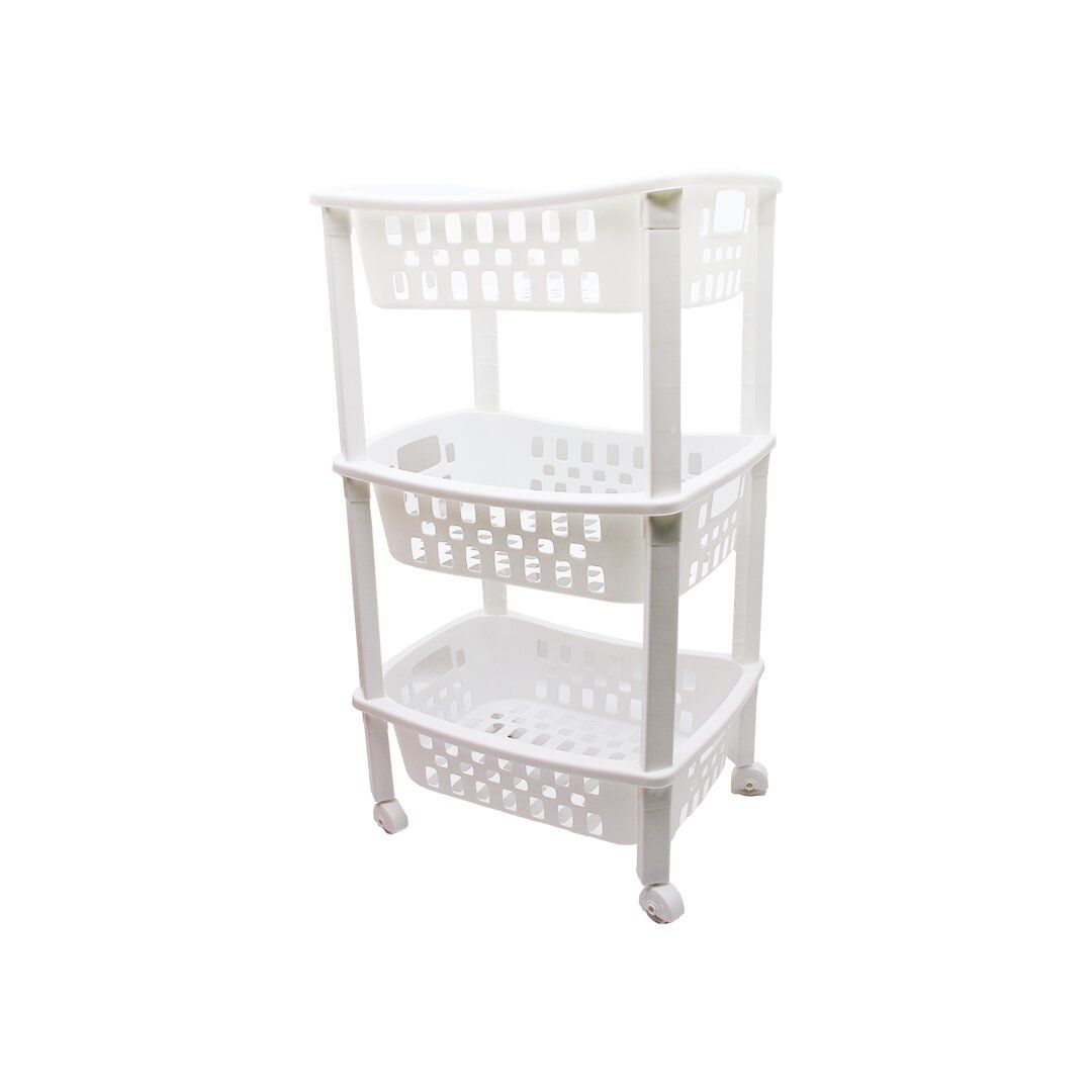 ORGANİZERS ORG-78 3 KATLI SEPET DÜZENLEYİCİ & RAF ÜNİTESİ TEKERLEKLİ ( 400X295X700MM )*12