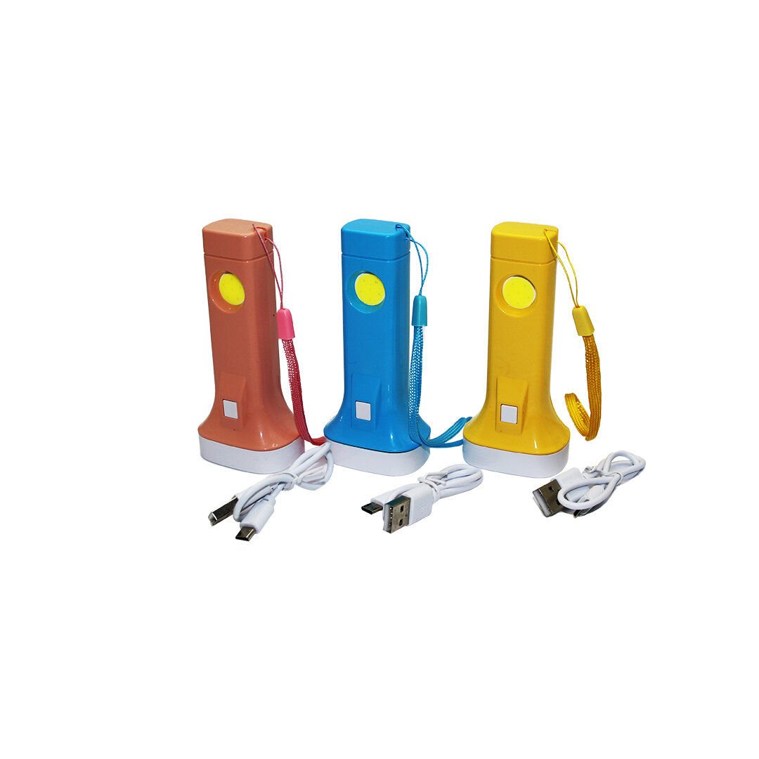 TBLPULS TB-01 T-01-C ( 2IN1 ) USB ŞARJLI EL FENERİ ( KİLİTLİ POŞETLİ )*240 Q9