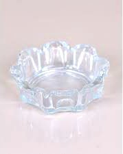 VIDREX G-1025 FLOWER ( CAM & ŞEKİLLİ ) YUVARLAK KÜLLÜK ( ÇAP:10.8CM D:3CM )*48