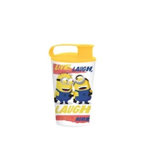 340 CC LISANSLI KAPAKLI BARDAK-SOME MORE MINIONS *36