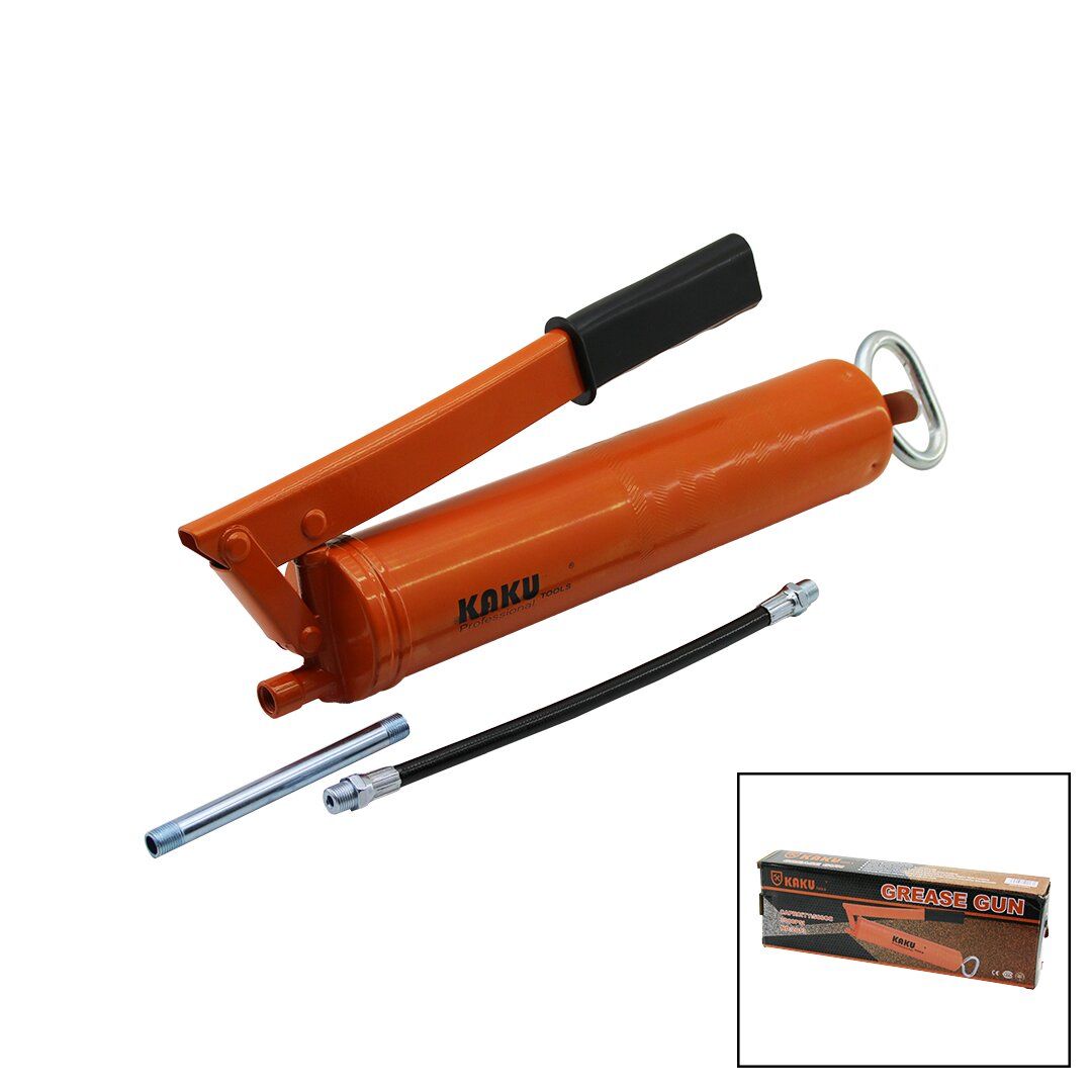 KAKU TOOLS LRD-68 GREASE GUN NO-2013 GRES TABANCASI ( ÜSTTEN KOLLU ) ( 500CC & 3000PSI )*20