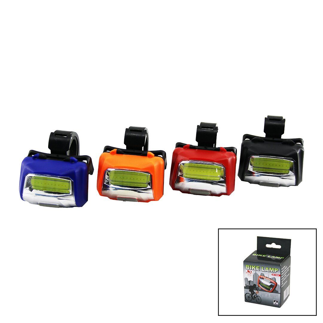 KIRGIL NF-T836 BIKE LAMP ( PİLLİ ) BİSİKLET LAMBASI ( 3W & 200 LUMMENS & 20MT AYDINLATMA )*480 Q9