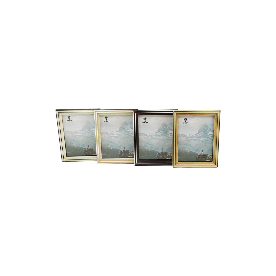 BAYSA-1556 ( 4''X6'' & 10X15CM ) AHŞAP RESİM ÇERÇEVESİ ( MİX AHŞAP RENKLER )*24X4