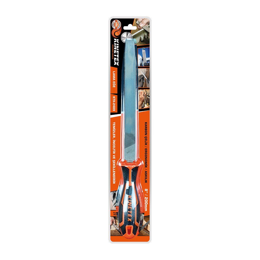 KNITEX KTX-2489 ( 8'' & 200MM ) ( LAMA ) METAL EĞE TÖRPÜ ( PLASTİK SAPLI )*12X10