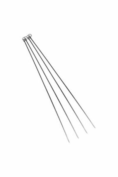 İBİCO C-400 ( CİĞER & DOMATES ) ( İNCE KARE BURGULU ) ( 50CM ) METAL MANGAL ŞİŞİ *100X5