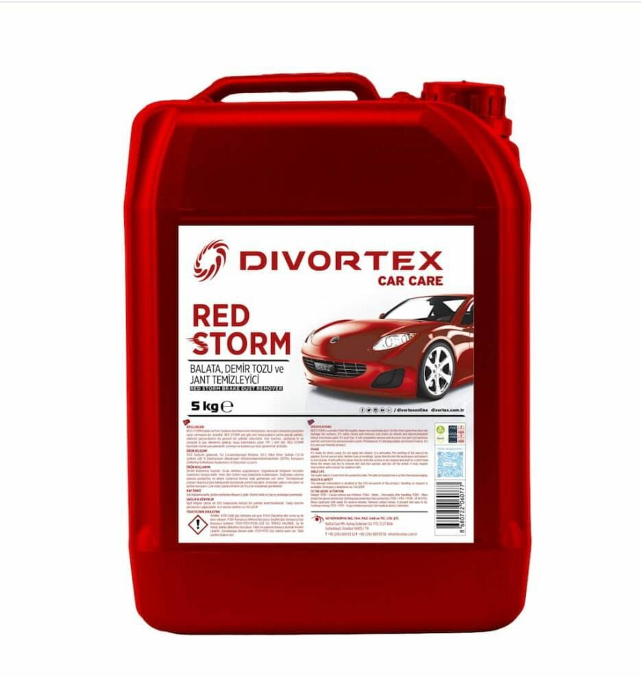 DVX RED STORM IRON OUT DEMİR TOZU TEMİZLEYİCİ 5 KG