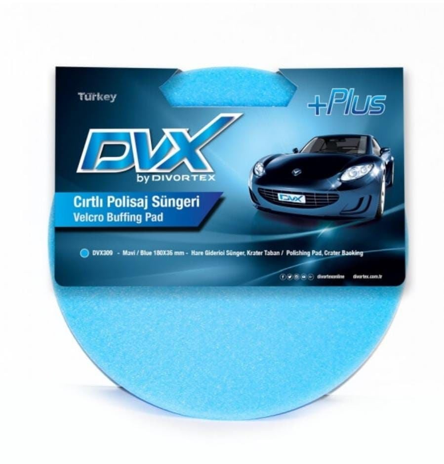 Divortex Hare Giderici Polisaj Sünger Pad 170 Mm