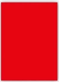 TİCON 78613 FON KARTONU 50X70 100 LÜ KIRMIZI