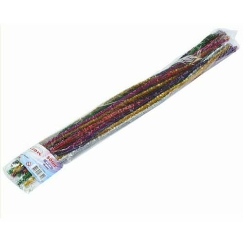 TİCON 362124 ŞÖNİL 50CM (6MM) 25'Lİ PAKET METALİK