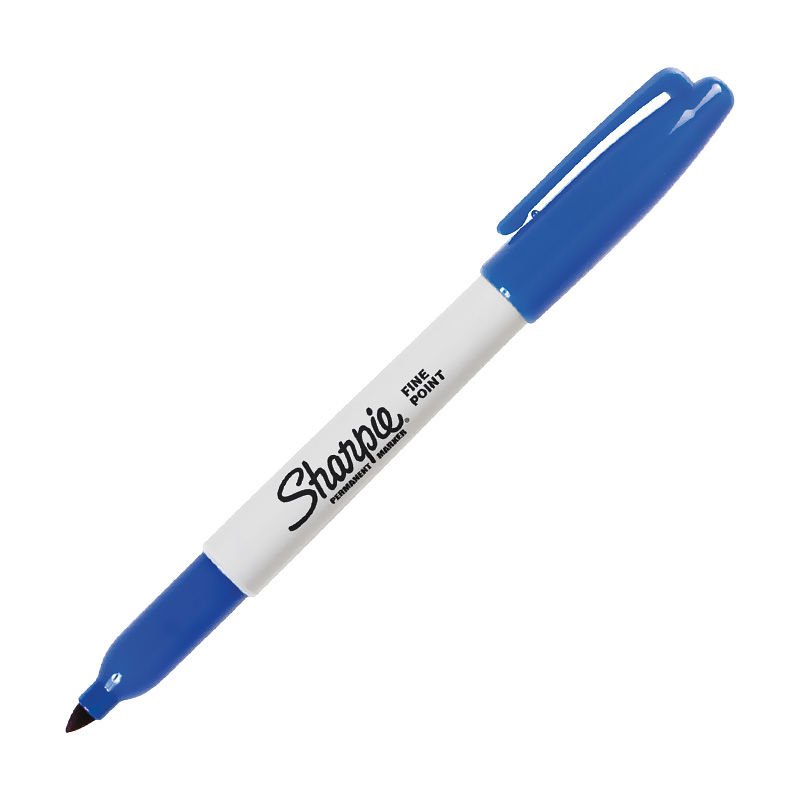SHARPİE 1741833 FİNE PERMANENT MARKÖR MAVİ 12'Lİ KT.