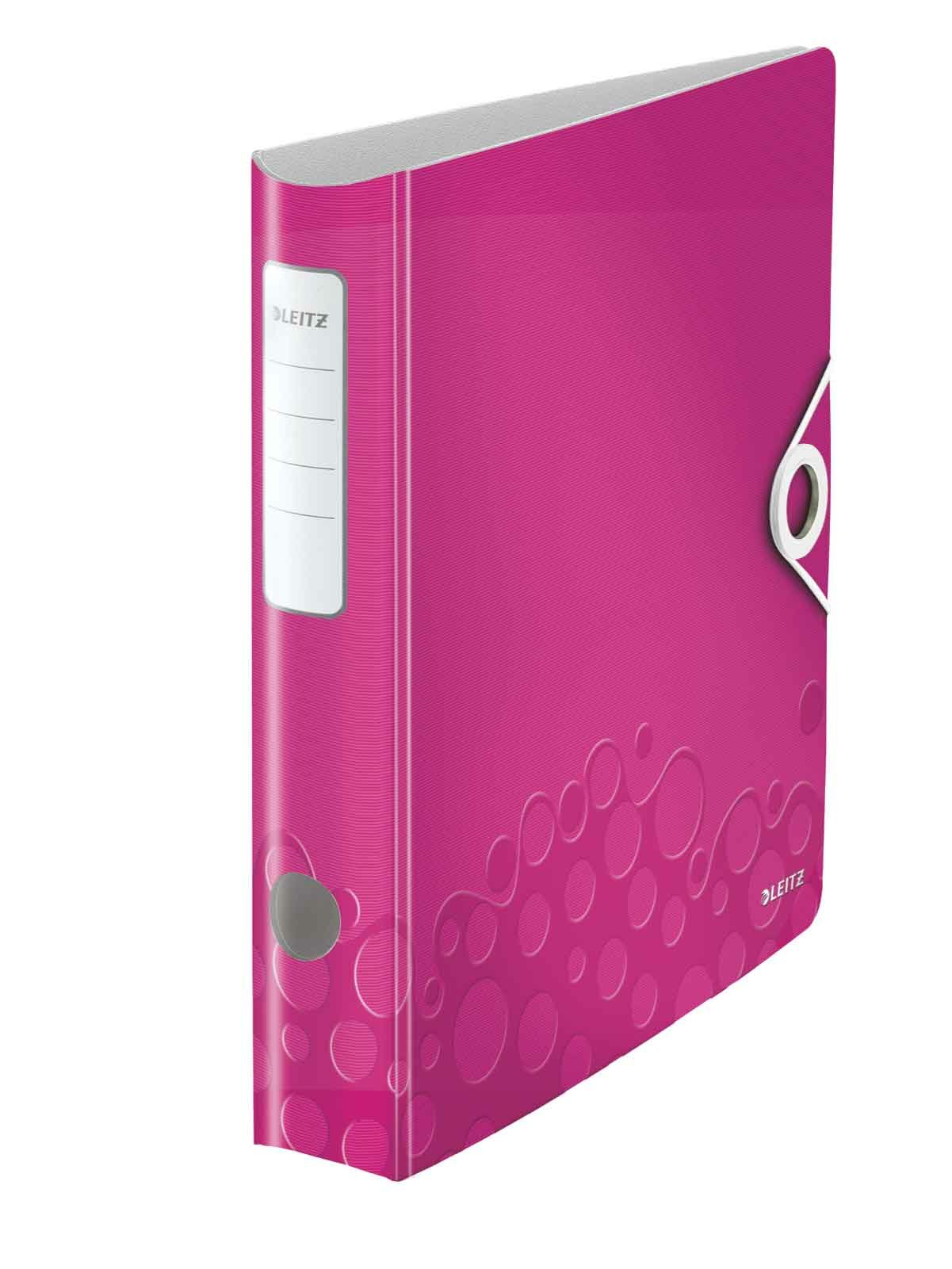LEITZ 1107-23 WOW DAR KLASÖR METALİK PEMBE