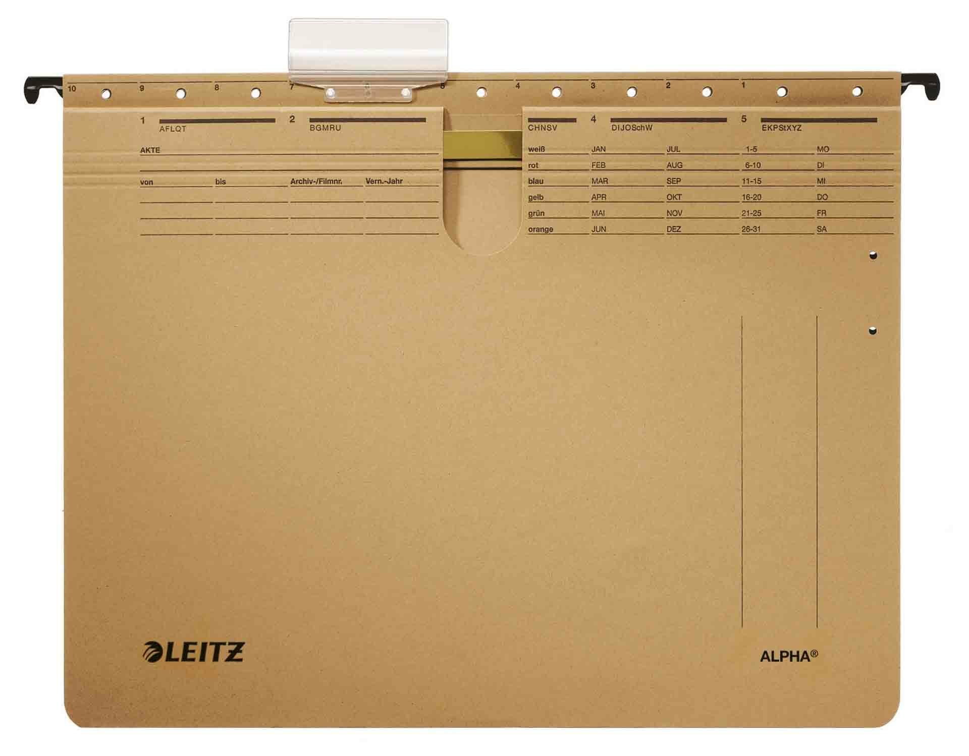 LEITZ 1914 ALPHA ASKILI DOSYA TELLİ KRAF 10'LU PK
