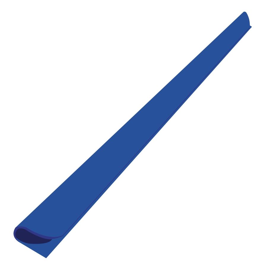 BİGPOİNT BP623-10-35 OVAL PROFİL(SIRTLIK) 10 MM MAVİ 100'LÜ KUTU