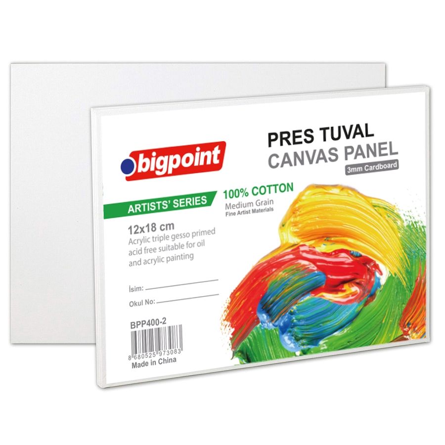 BİGPOİNT BPP400-2 ARTİSTS' PRES TUVAL 12X18CM