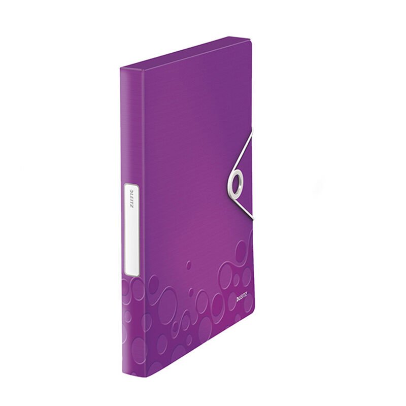 LEITZ 4629-62 ACTİVE WOW KALIN DOSYA METALİK MOR