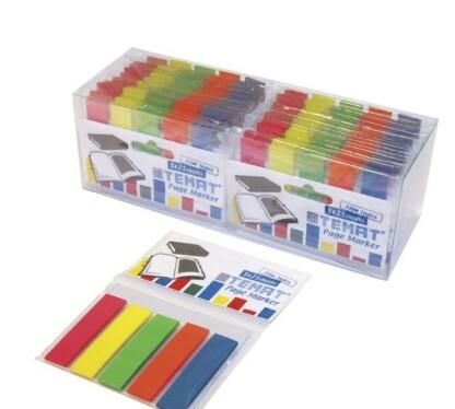 TEMAT 10861 5X12X50 SAYFA AYRACI KARIŞIK RENK 30 LU PK.