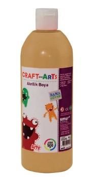CRAFT AND ARTS U1560-KA AKRİLİK BOYA 500 ML - KAHVERENGİ