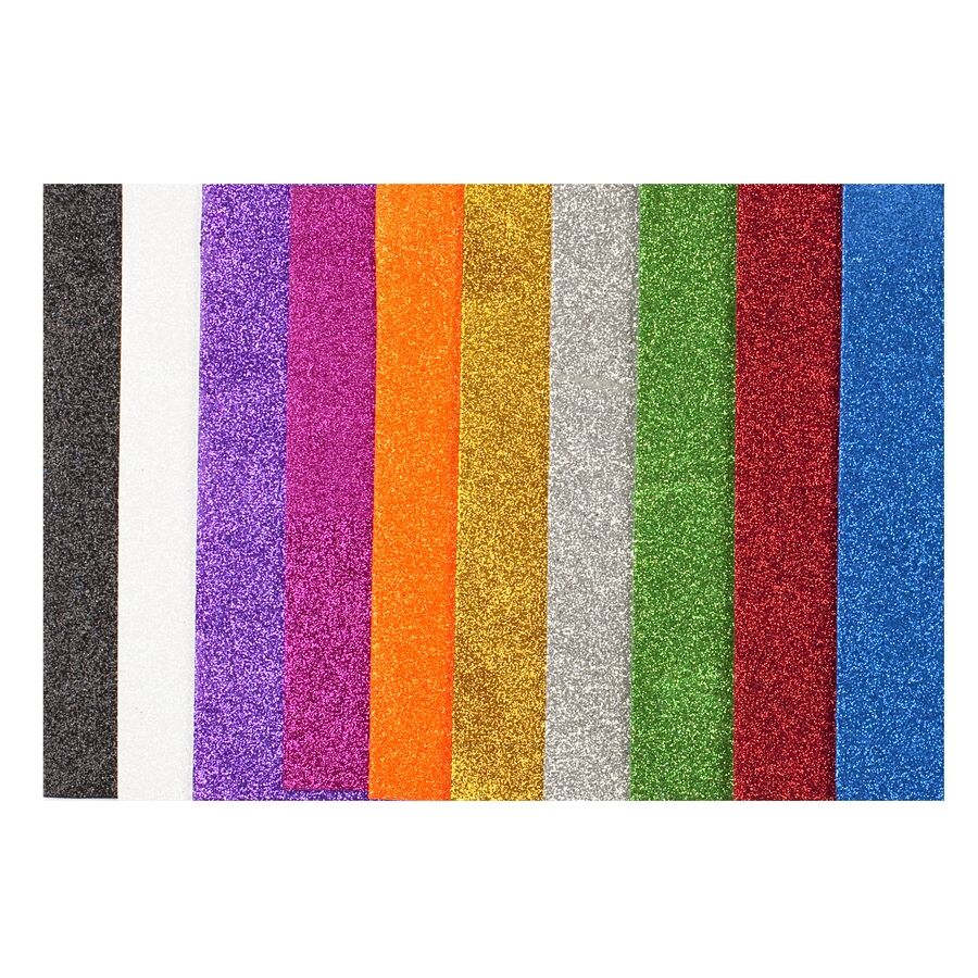 BİGPOİNT BP733-50 SİMLİ YAPIŞKANLI EVA 50X70CM KARIŞIK 10 RENK