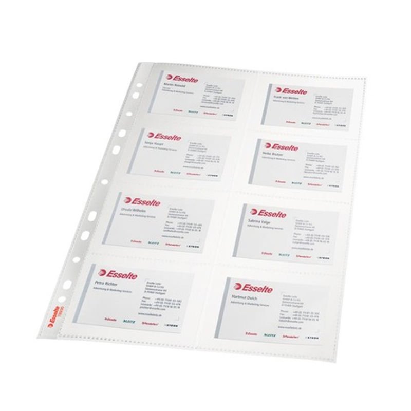 ESSELTE 78930 KARTVİZİT POŞETİ 10'LU