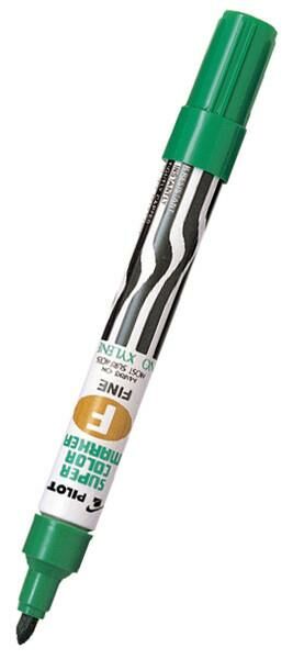 PİLOT SCA-F-G PERMANENT MARKER YUVARLAK UÇ YEŞİL 12'Lİ KT.