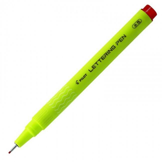 PİLOT SWN-DRL-10-R LETTERİNG ART KALİGRAFİ KALEMİ 1.0 MM KIRMIZI 12'Lİ KT.