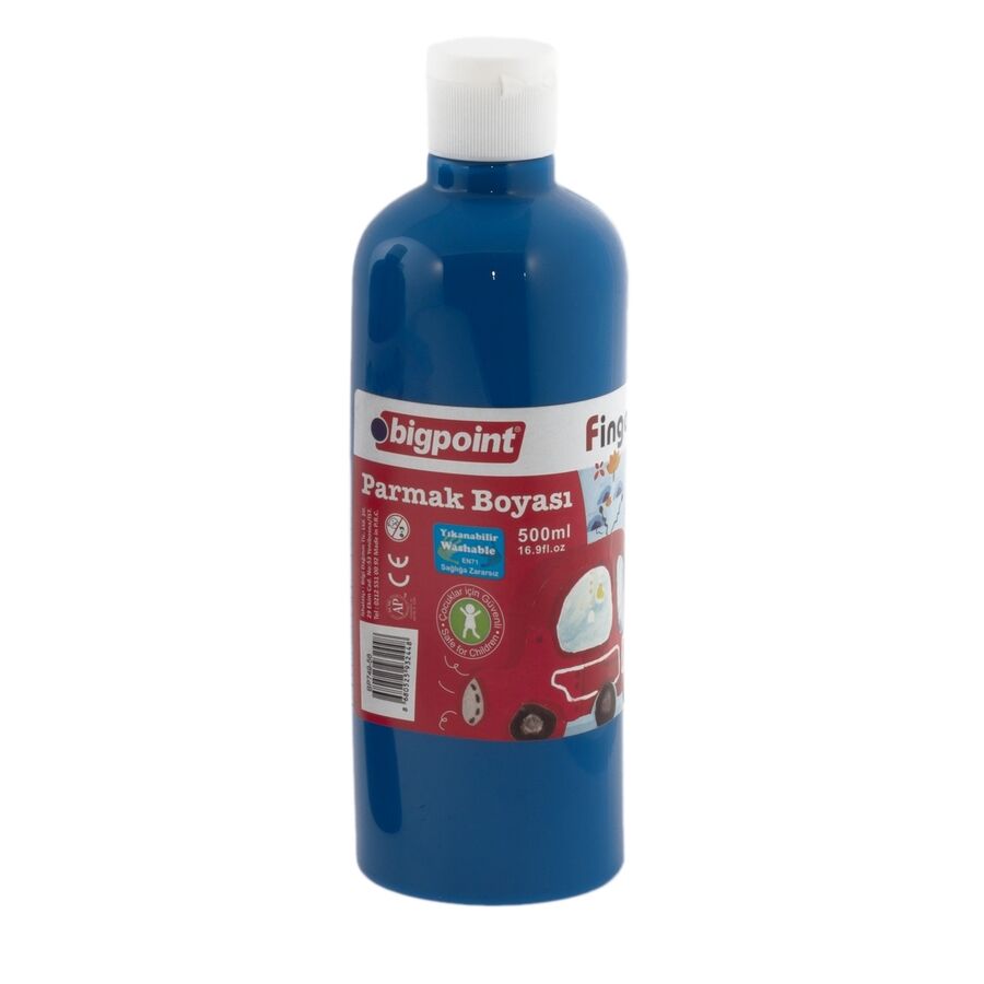 BİGPOİNT BP749-56 PARMAK BOYASI 500 ML MAVİ