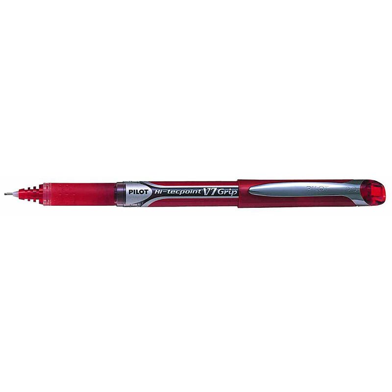 PİLOT BXGPN-V7-R V7 GRİP İĞNE UÇ ROLLER KIRMIZI 12'Lİ KT.
