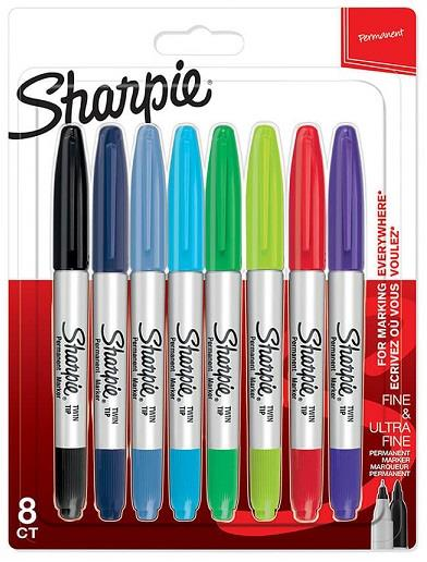 SHARPİE 2065409 TWİN TİP PERMANENT MARKÖR KRŞK 8'Lİ